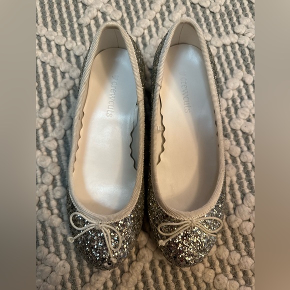 Jcrew girl ballet flat in glitter - Picture 1 of 5